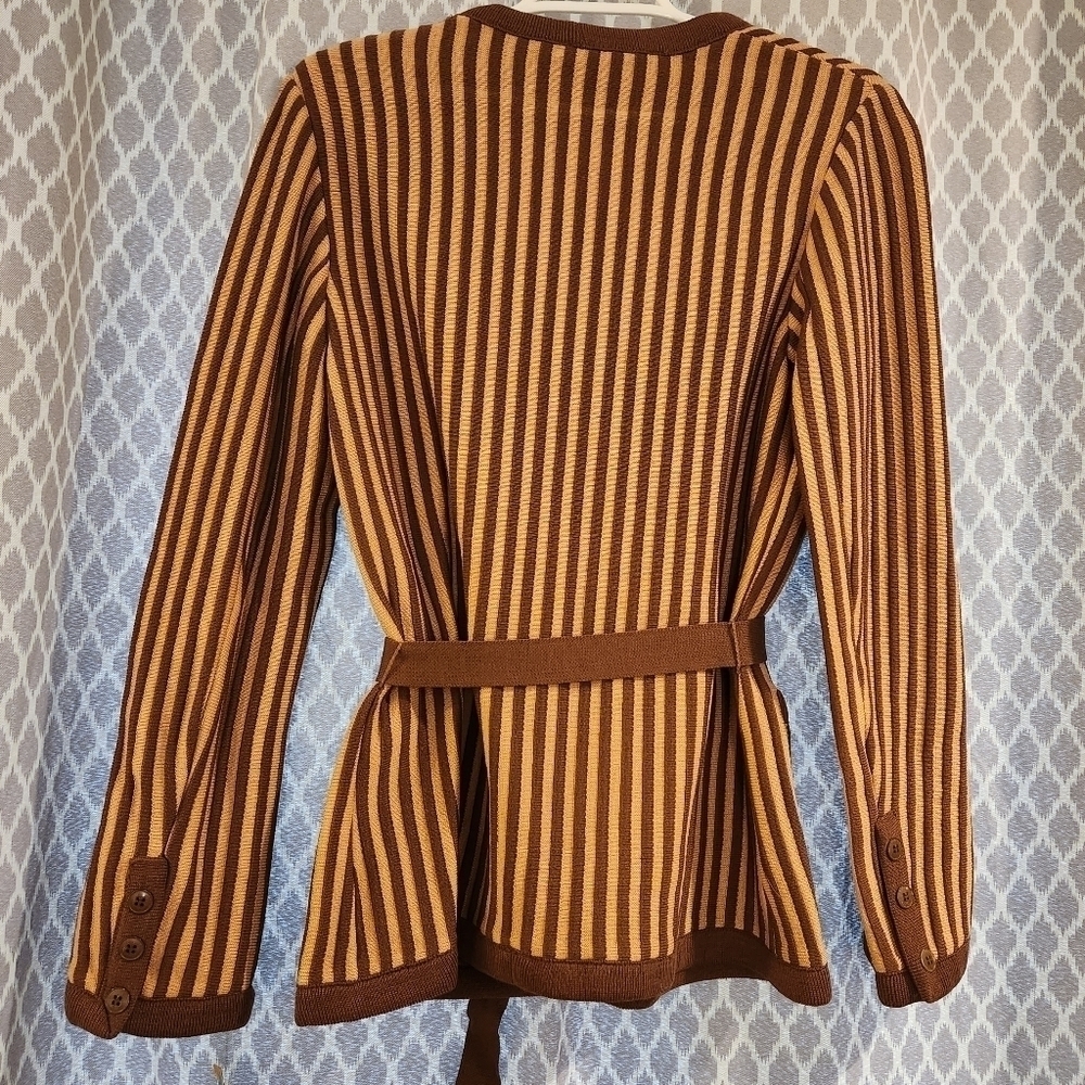 Jonathan Logan Butte Knit Vintage Cardigan NWT size 10 - Picture 2 of 11
